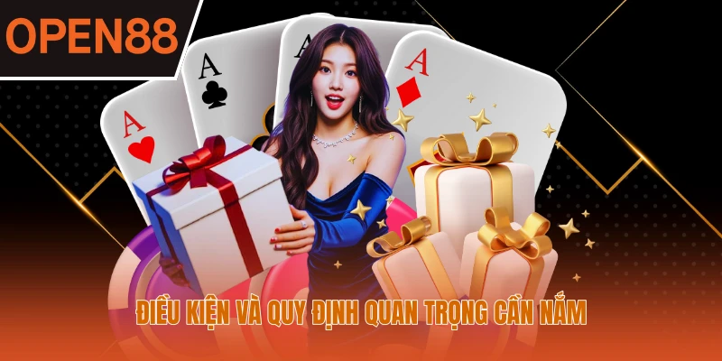 Điều kiện và quy định quan trọng cần nắm